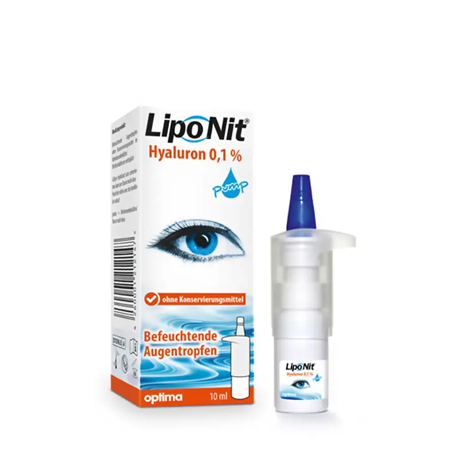 Featured image for “LIPONIT Augentropfen 0,1% (pump) 10 ml”